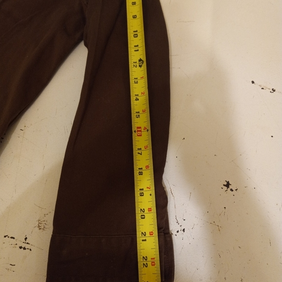 Selene Sport Jacket Olive Green Denim Rhinestones Buttons & Embellishments L/14 - Picture 8 of 8